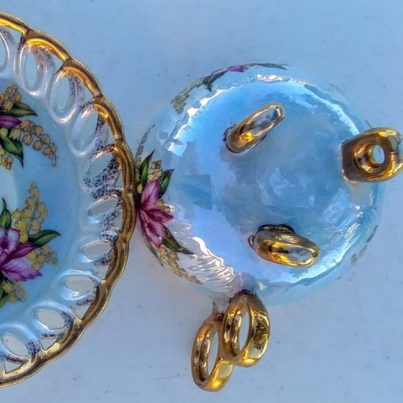 L.M. Royal Halsey very fine china cup & saucer set - Picture 7 of 10